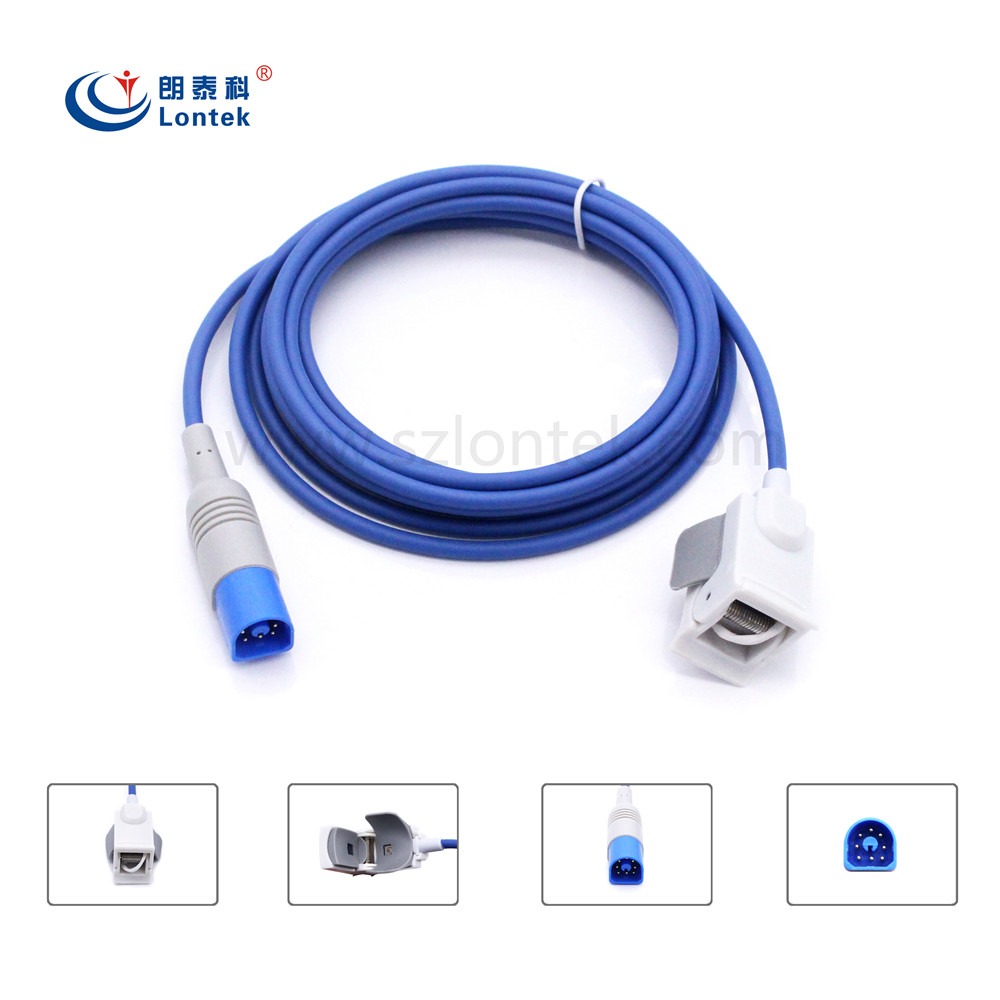 HP 飞利浦监护仪血氧探头M1,M3,M4,MP20,30,40,50,70,80,VM4,6,8
