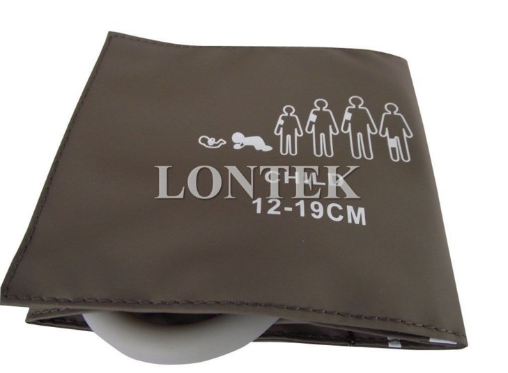 通用监护仪血压袖带 迈瑞 金科威 GE 飞利浦 儿童袖带 PU 咖啡色