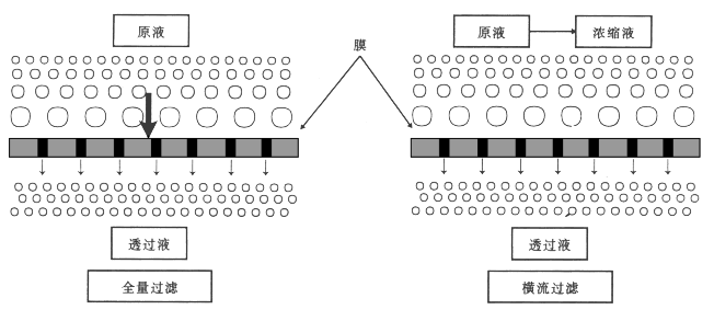 （2）膜透过操作方式